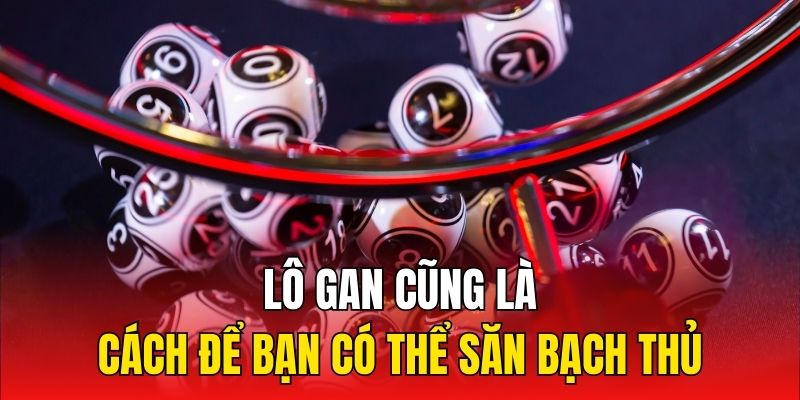 Lô gan cũng là cách để bạn có thể săn bạch thủ